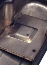 Trans-Dapt Performance PONTIAC TALL ASPHALT BLACK POWDER COATED VALVE COVERS                                     - 8613 - Image 2