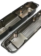 Trans-Dapt Performance BB MOPAR ASPHALT BLACK POWDER COATED VALVE COVERS                                     - 8618 - Image 3