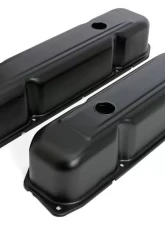 Trans-Dapt Performance BB MOPAR ASPHALT BLACK POWDER COATED VALVE COVERS                                     - 8618 - Image 4