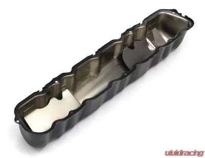Trans-Dapt Performance FORD 6CYL 144-250 ASPHALT BLACK POWDER COATED VALVE COVER - 8621