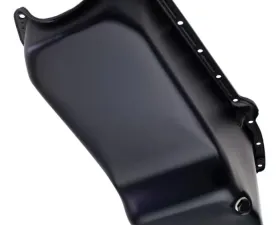 Trans-Dapt Performance 1955-79 SB Chevy 283-400 OEM-Style Oil Pan- Asphalt Black (4 Qt) Chevrolet