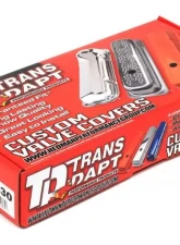 Trans-Dapt Performance FORD 3.8L V6 ASPHALT BLACK POWDER COATED VALVE COVERS                                     - 8630 - Image 4