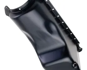 Trans-Dapt Performance 1965-90 BB Chevy 396-454 OEM-Style Oil Pan; Asphalt Black (4 Qt) Chevrolet