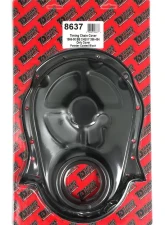 Trans-Dapt Performance Asphalt BLACK Timing Chain Cover (only)- 1965-90 Chevy 396-454 Chevrolet                                     - 8637 - Image 3