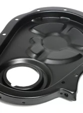 Trans-Dapt Performance Asphalt BLACK Timing Chain Cover (only)- 1965-90 Chevy 396-454 Chevrolet                                     - 8637 - Image 2