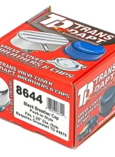 Trans-Dapt Performance PUSH-IN Breather Cap Only (no Grommet); 2-3/4 in. Overall DiameterASPHALT BLACK                                     - 8644 - Image 3