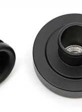 Trans-Dapt Performance PUSH-IN Style Oil Cap; 1-1/4 in. Neck- ASPHALT BLACK Powder Coated (ALUMINUM)                                     - 8647 - Image 2