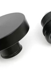 Trans-Dapt Performance PUSH-IN Style Oil Cap; 1-1/4 in. Neck- ASPHALT BLACK Powder Coated (ALUMINUM)                                     - 8647 - Image 3