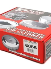 Trans-Dapt Performance AIR CLEANER - DOMINATOR - 14 in. X 3 in. FILTER - POWDER COAT ASPHALT BLACK                                     - 8656 - Image 4