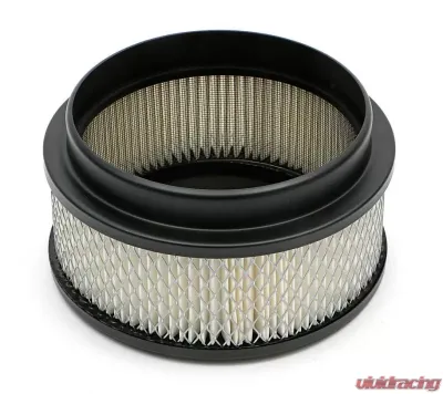 Trans-Dapt Performance AIR CLEANER - RAISED BASE - 6 3/8 in. X 2 1/2 in. FILTER - ASPHALT BLACK - 8658