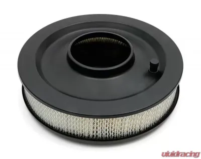 Trans-Dapt Performance ASPHALT BLACK POWDER COATED 14 in. X 4 in. AIR CLEANER - 8659