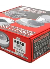 Trans-Dapt Performance ASPHALT BLACK POWDER COATED 14 in. X 4 in. AIR CLEANER                                     - 8659 - Image 4