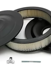 Trans-Dapt Performance ASPHALT BLACK POWDER COATED 14 in. X 4 in. AIR CLEANER                                     - 8659 - Image 4