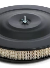 Trans-Dapt Performance ASPHALT BLACK POWDER COATED 14 in. X 3 1/4 in. AIR CLEANER                                     - 8661 - Image 3