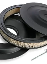 Trans-Dapt Performance ASPHALT BLACK POWDER COATED 14 in. X 3 1/4 in. AIR CLEANER                                     - 8661 - Image 4