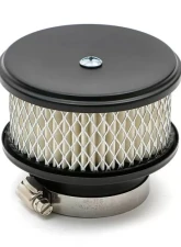 Trans-Dapt Performance ASPHALT BLACK POWDER COATED 4 in. X 2-5/8 in. DEEP DISH AIR CLEANER                                     - 8666 - Image 3