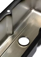 Trans-Dapt Performance CHEVY 283-400 TALL ASPHALT BLACK POWDER COATED VALVE COVERS- UNBAFFLED                                     - 8684 - Image 2