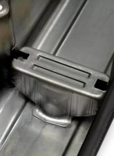 Trans-Dapt Performance CHEVY 283-400 TALL ASPHALT BLACK POWDER COATED BAFFLED VALVE COVERS                                     - 8686 - Image 2