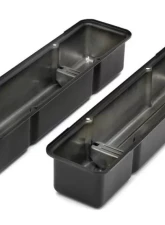 Trans-Dapt Performance CHEVY 283-400 TALL ASPHALT BLACK POWDER COATED BAFFLED VALVE COVERS                                     - 8686 - Image 3