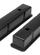 Trans-Dapt Performance CHEVY 283-400 TALL ASPHALT BLACK POWDER COATED BAFFLED VALVE COVERS                                     - 8686 - Image 4