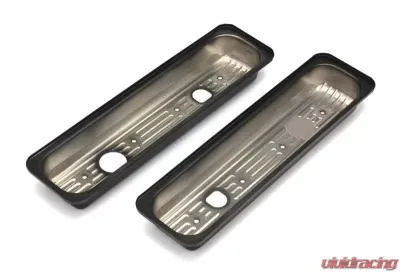 Trans-Dapt Performance CHEVY 5.0-5.7L (not LT1) ASPHALT BLACK Valve Cover CAPS- Trucks only - 8689