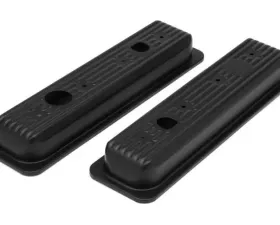 Trans-Dapt Performance CHEVY 5.0-5.7L (not LT1) ASPHALT BLACK Valve Cover CAPS- Trucks only