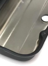 Trans-Dapt Performance CHEVY 396-502 SHORT ASPHALT BLACK POWDER COATED VALVE COVERS- UNBAFFLED                                     - 8691 - Image 2