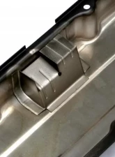 Trans-Dapt Performance CHEVY 396-502 SHORT ASPHALT BLACK POWDER COATED BAFFLED VALVE COVERS                                     - 8693 - Image 2