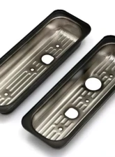 Trans-Dapt Performance GM 4.3L V6 ASPHALT BLACK POWDER COATED VALVE COVER CAPS                                     - 8696 - Image 2