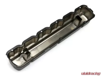 Trans-Dapt Performance GM 194-292 I6 ASPHALT BLACK POWDER COATED VALVE COVER - 8697