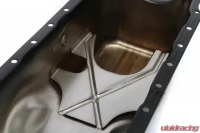 Trans-Dapt Performance MOPAR 318-340 ASPHALT BLACK OIL PAN - 8709