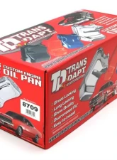 Trans-Dapt Performance MOPAR 318-340 ASPHALT BLACK OIL PAN                                     - 8709 - Image 4