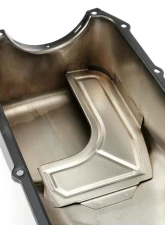 Trans-Dapt Performance ASPHALT BLACK OEM-Style Oil Pan- Pontiac 265-455; Stock Capacity                                     - 8725 - Image 2