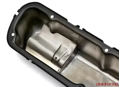 Trans-Dapt Performance SB FORD ASPHALT BLACK POWDER COATED VALVE COVERS - 8730