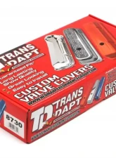Trans-Dapt Performance SB FORD ASPHALT BLACK POWDER COATED VALVE COVERS                                     - 8730 - Image 4