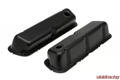 Trans-Dapt Performance SB FORD ASPHALT BLACK POWDER COATED VALVE COVERS - 8730