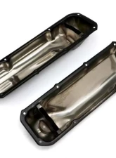 Trans-Dapt Performance FORD 351C ASPHALT BLACK POWDER COATED VALVE COVERS                                     - 8731 - Image 3