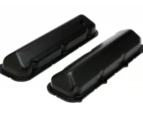 Trans-Dapt Performance FORD 429-460 ASPHALT BLACK POWDER COATED VALVE COVERS
