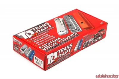Trans-Dapt Performance FORD 5.0L FORD BLUE POWDER COATED VALVE COVERS - 8733