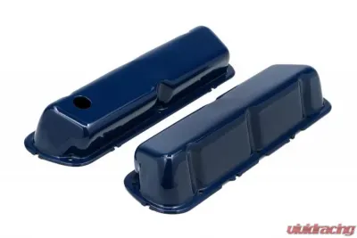 Trans-Dapt Performance FORD 5.0L FORD BLUE POWDER COATED VALVE COVERS - 8733