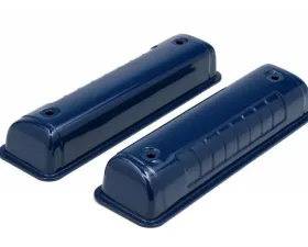 Trans-Dapt Performance O.E.M. REPRODUCTION Design Valve Covers; 1956-1962 FORD Y-BLOCK- FORD BLUE