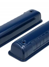 Trans-Dapt Performance O.E.M. REPRODUCTION Design Valve Covers; 1956-1962 FORD Y-BLOCK- FORD BLUE                                     - 8734 - Image 3