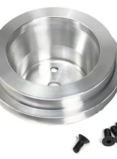 Trans-Dapt Performance WATER PUMP PULLEY ALUMINUM BB CHEVY LWP POLISHED FINISH                                     - 8736 - Image 3