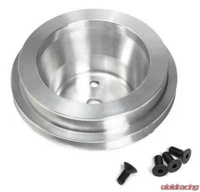 Trans-Dapt Performance WATER PUMP PULLEY ALUMINUM BB CHEVY LWP POLISHED FINISH - 8736