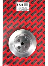 Trans-Dapt Performance WATER PUMP PULLEY ALUMINUM BB CHEVY LWP POLISHED FINISH                                     - 8736 - Image 5