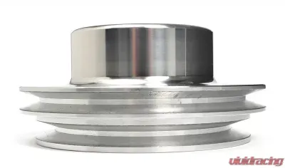 Trans-Dapt Performance WATER PUMP PULLEY ALUMINUM BB CHEVY LWP POLISHED FINISH - 8736