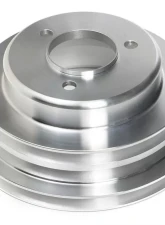 Trans-Dapt Performance CRANKSHAFT PULLEY ALUMINUM BB CHEVY LWP MACHINED FINISH                                     - 8737 - Image 3