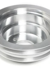 Trans-Dapt Performance CRANKSHAFT PULLEY ALUMINUM BB CHEVY LWP MACHINED FINISH                                     - 8737 - Image 5