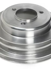 Trans-Dapt Performance CRANKSHAFT PULLEY ALUMINUM BB CHEVY LWP POLISHED FINISH                                     - 8738 - Image 3