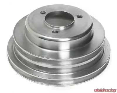 Trans-Dapt Performance CRANKSHAFT PULLEY ALUMINUM BB CHEVY LWP POLISHED FINISH - 8738